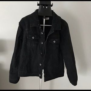 XL Ci Sono Black Jean Jacket